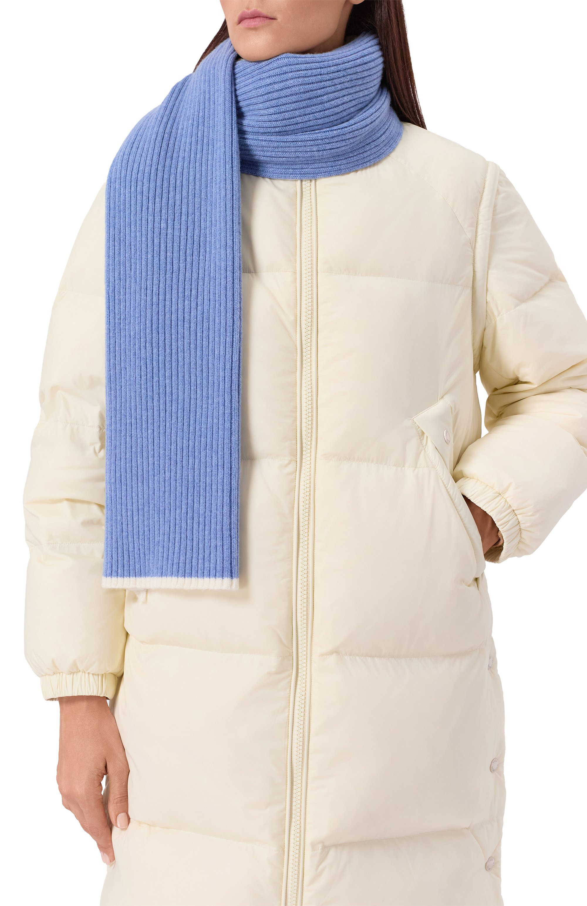 Шарф из шерсти и кашемира FREEAGE, арт. W26.SC035.2030.401, фото 2