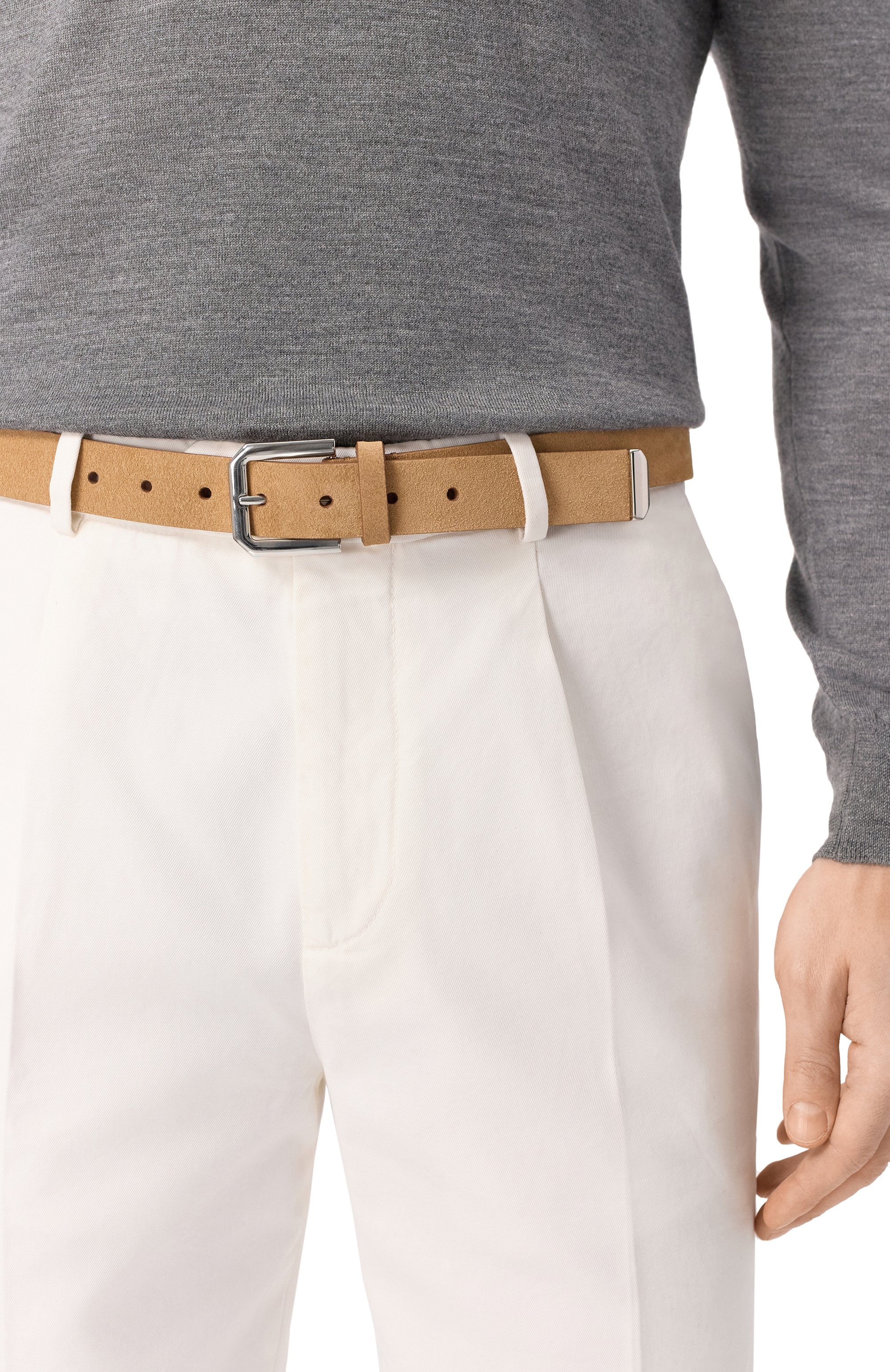 Замшевый ремень BRUNELLO CUCINELLI, арт. MAUGP317, фото 2