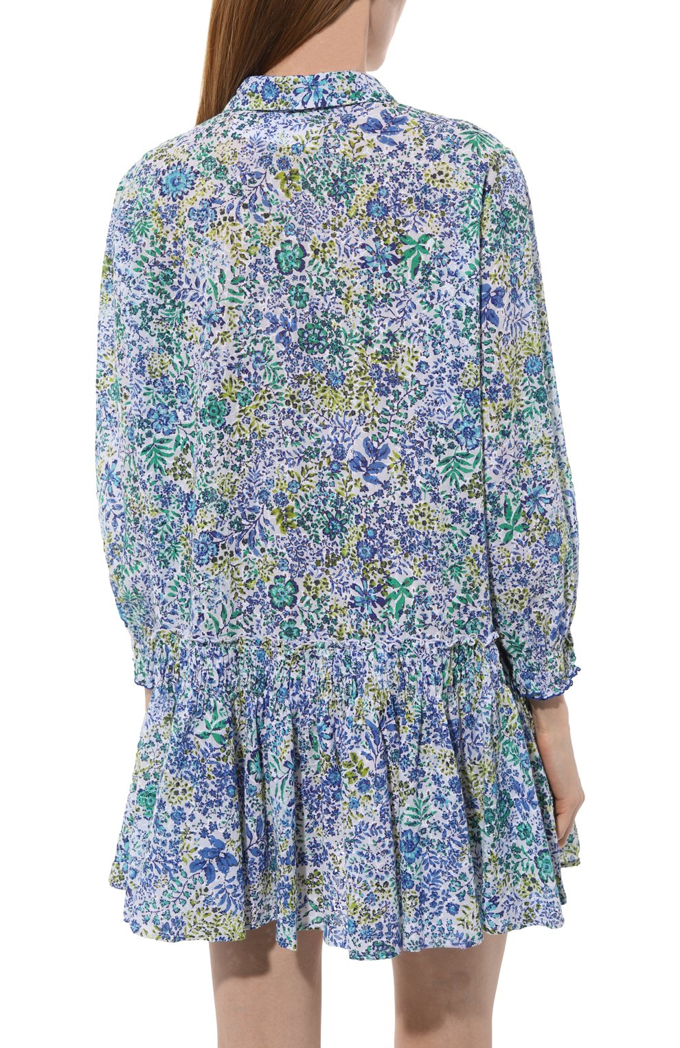 Хлопковое платье POUPETTE ST BARTH, арт. WTNR24NZNWE, фото 4