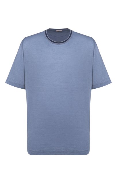 Мужская футболка из хлопка и шелка CORTIGIANI, арт. 4AJ635