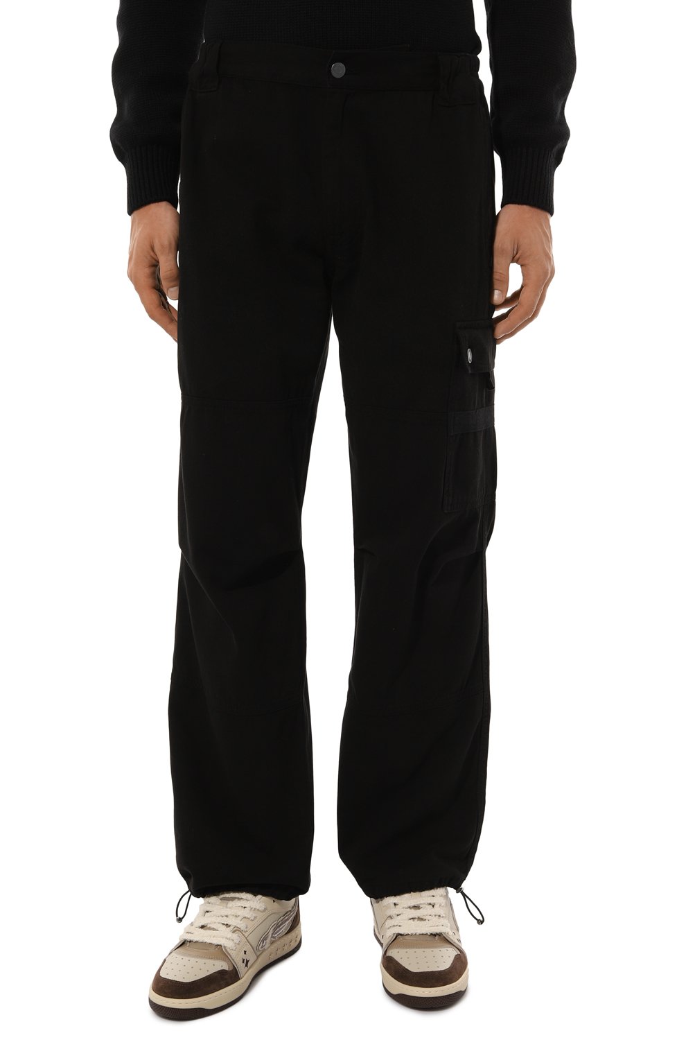 Хлопковые брюки MOSCHINO, арт. A0330/7019, фото 3