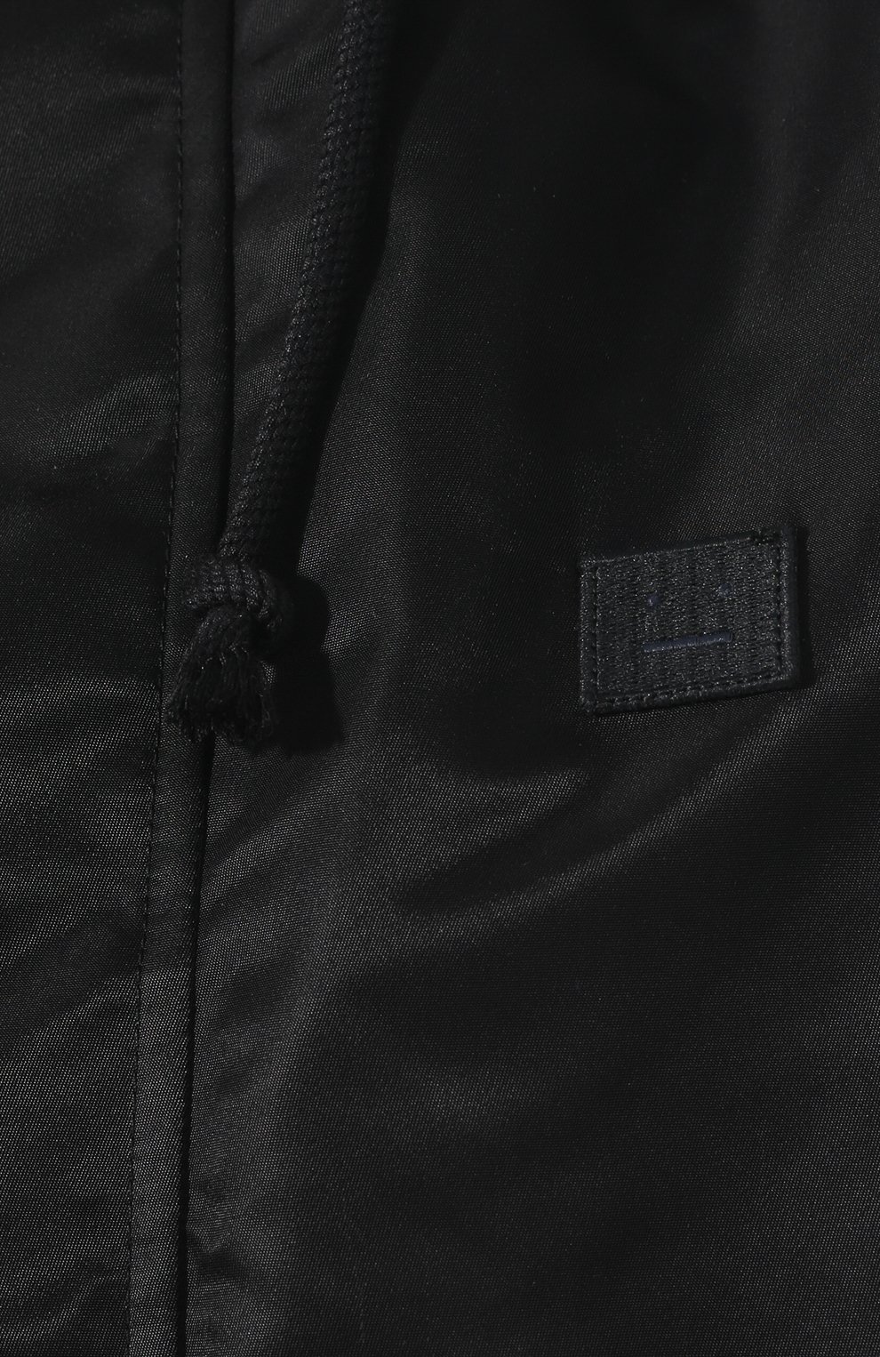 Парка с капюшоном ACNE STUDIOS черного цвета по цене 45200 руб., арт. C90006/W, фото 5 Парка с капюшоном ACNE STUDIOS, арт. C90006/W, фото 5