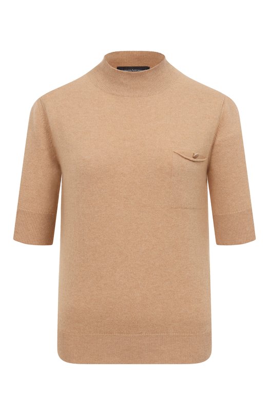 Пуловер из шерсти и кашемира Lorena Antoniazzi TM13A/2472 Коричневый TM13A/2472