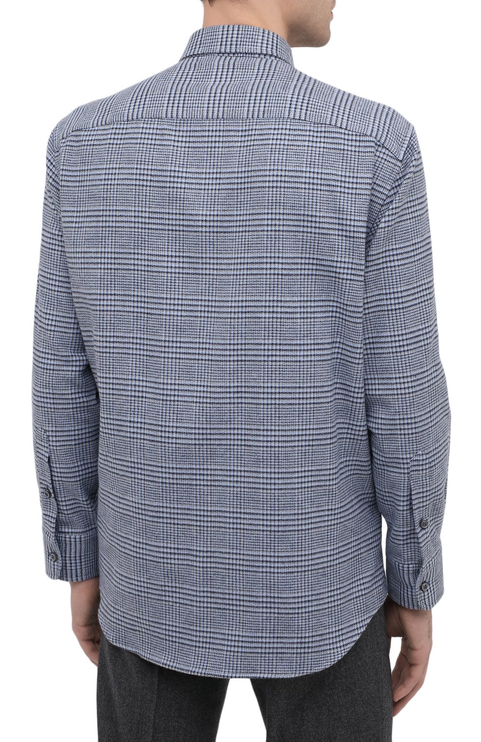 Хлопковая рубашка BRIONI, арт. SCAY0L/09031, фото 4