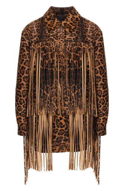 Женская кожаная куртка DOLCE & GABBANA, арт. F9T45L/HULXR