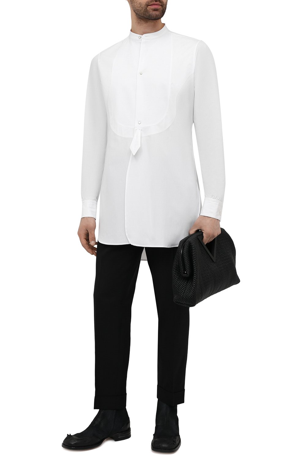 Хлопковая рубашка MAISON MARGIELA, арт. S30DL0487/S43001, фото 2