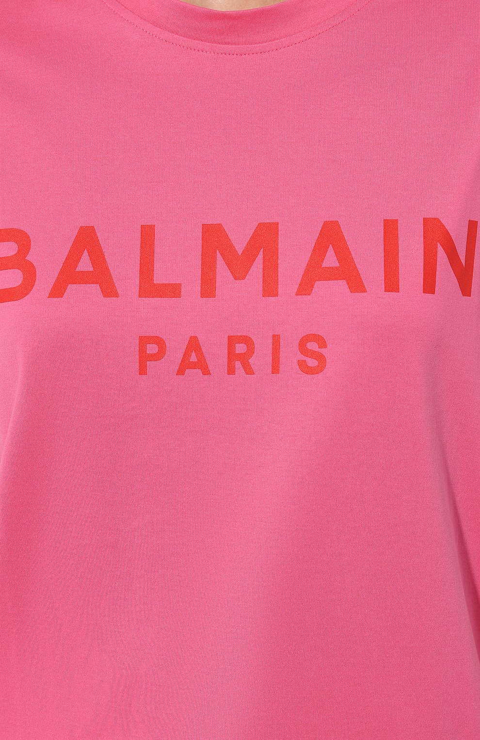 Хлопковая футболка BALMAIN, арт. BF1EF005/BB02, фото 5