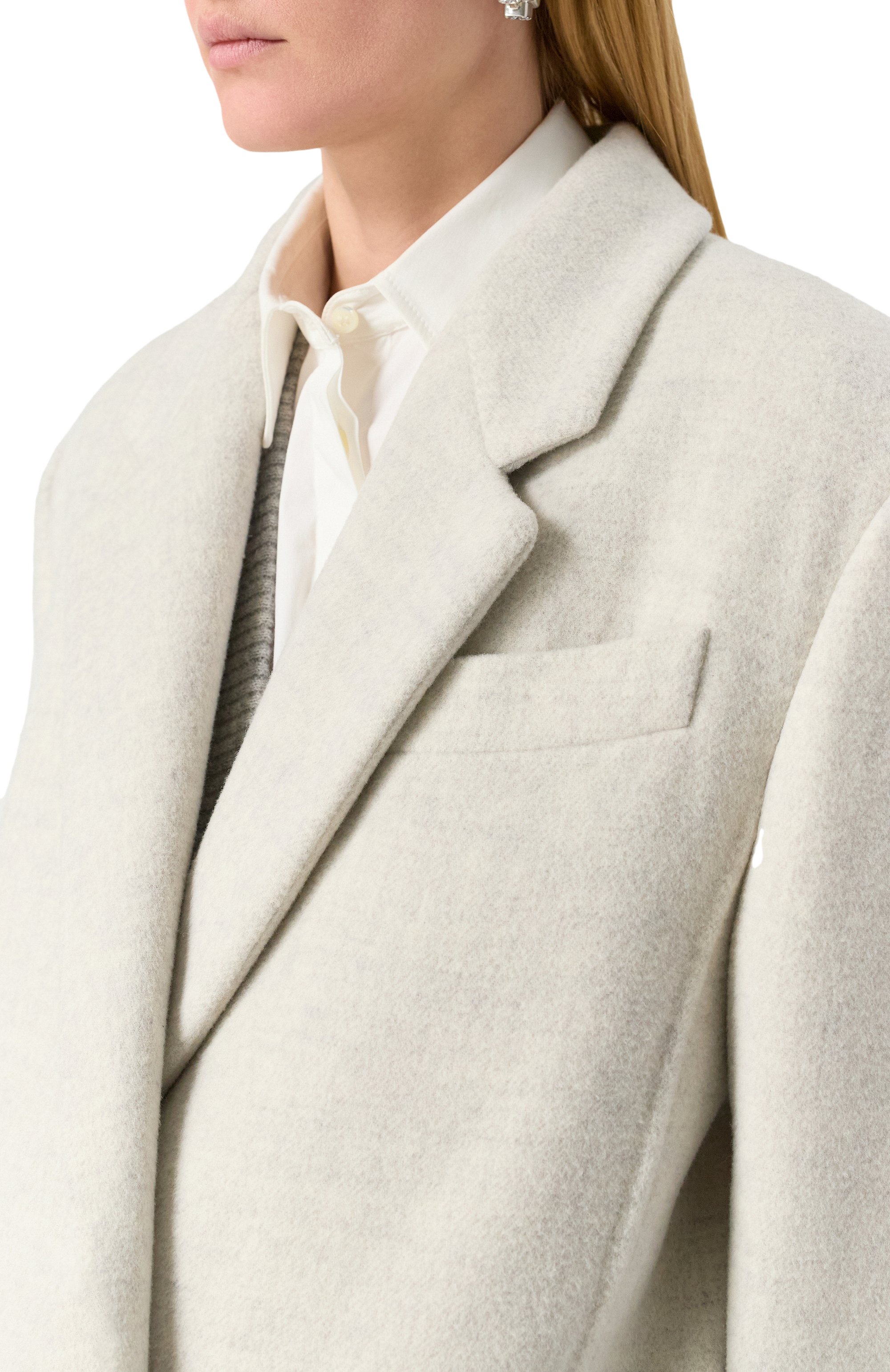 Пальто из шерсти и кашемира BRUNELLO CUCINELLI, арт. MD5329861, фото 5