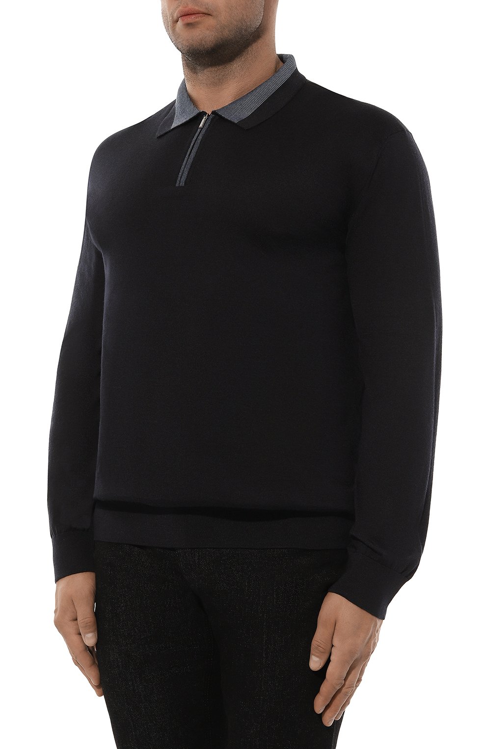 Поло из кашемира и шелка ZILLI, арт. KZP001M0330VBJS00/62, фото 3