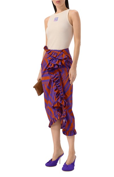 Хлопковый топ MARNI, арт. THJE0380S0/UTC600, фото 2