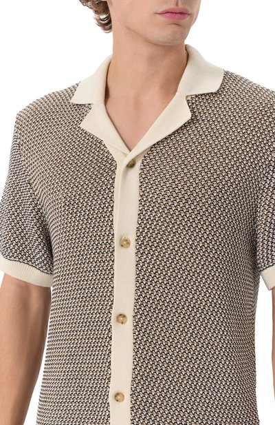 Хлопковая рубашка BOSS, арт. 50543163, фото 5