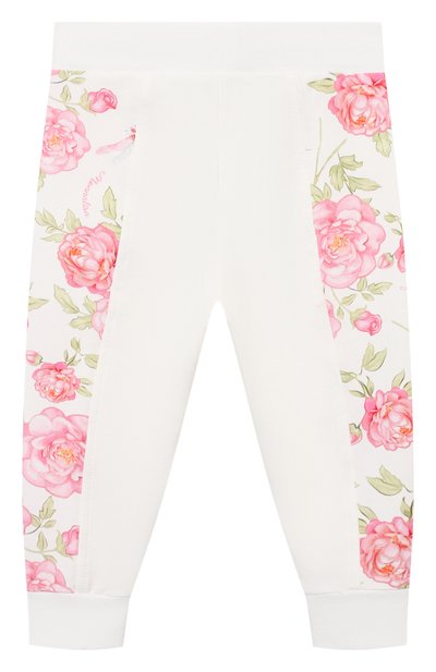 Хлопковые джоггеры MONNALISA, арт. 397400, фото 2