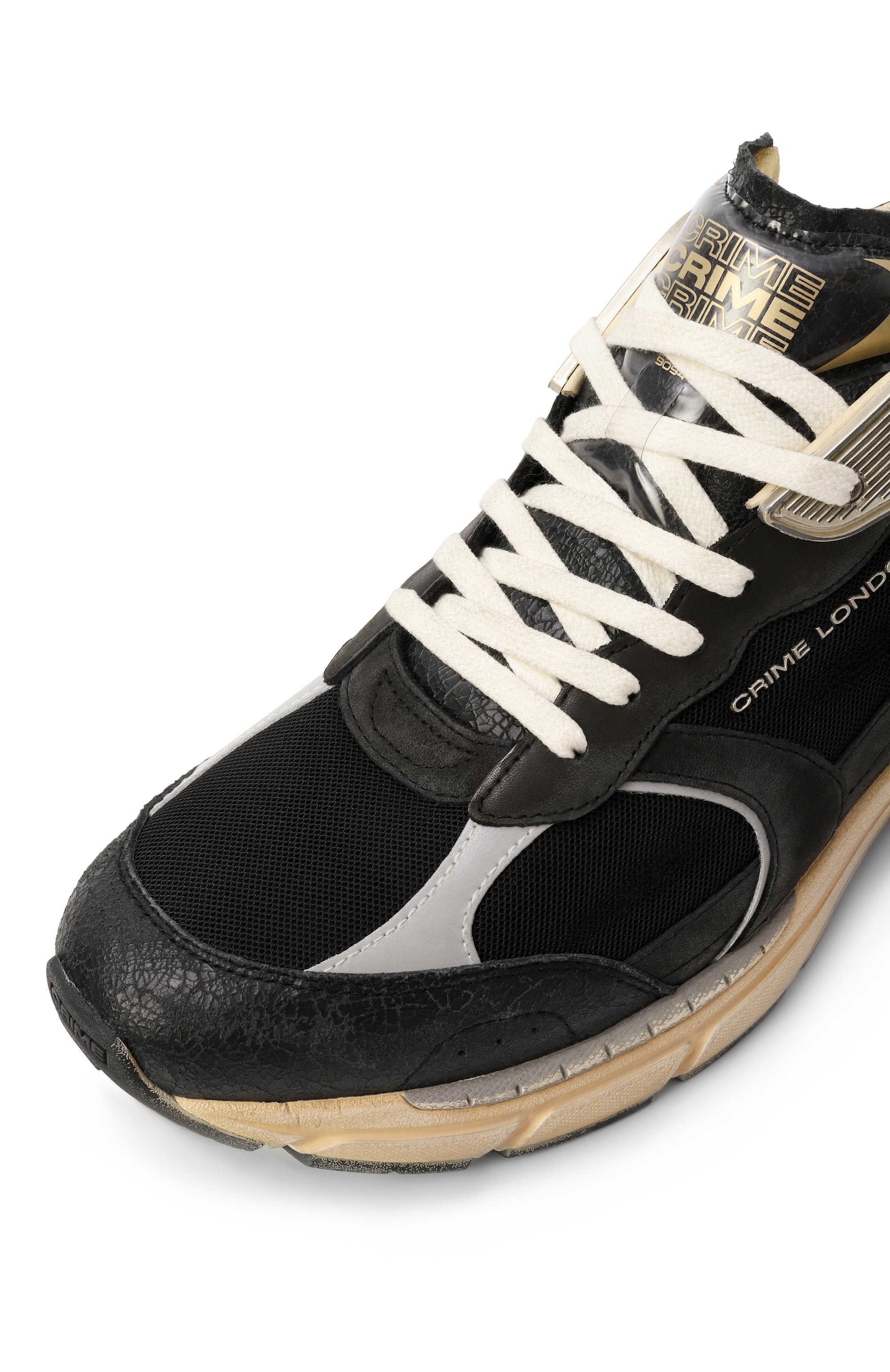 Комбинированные кроссовки fugitive CRIME LONDON, арт. 14302PP7, фото 7