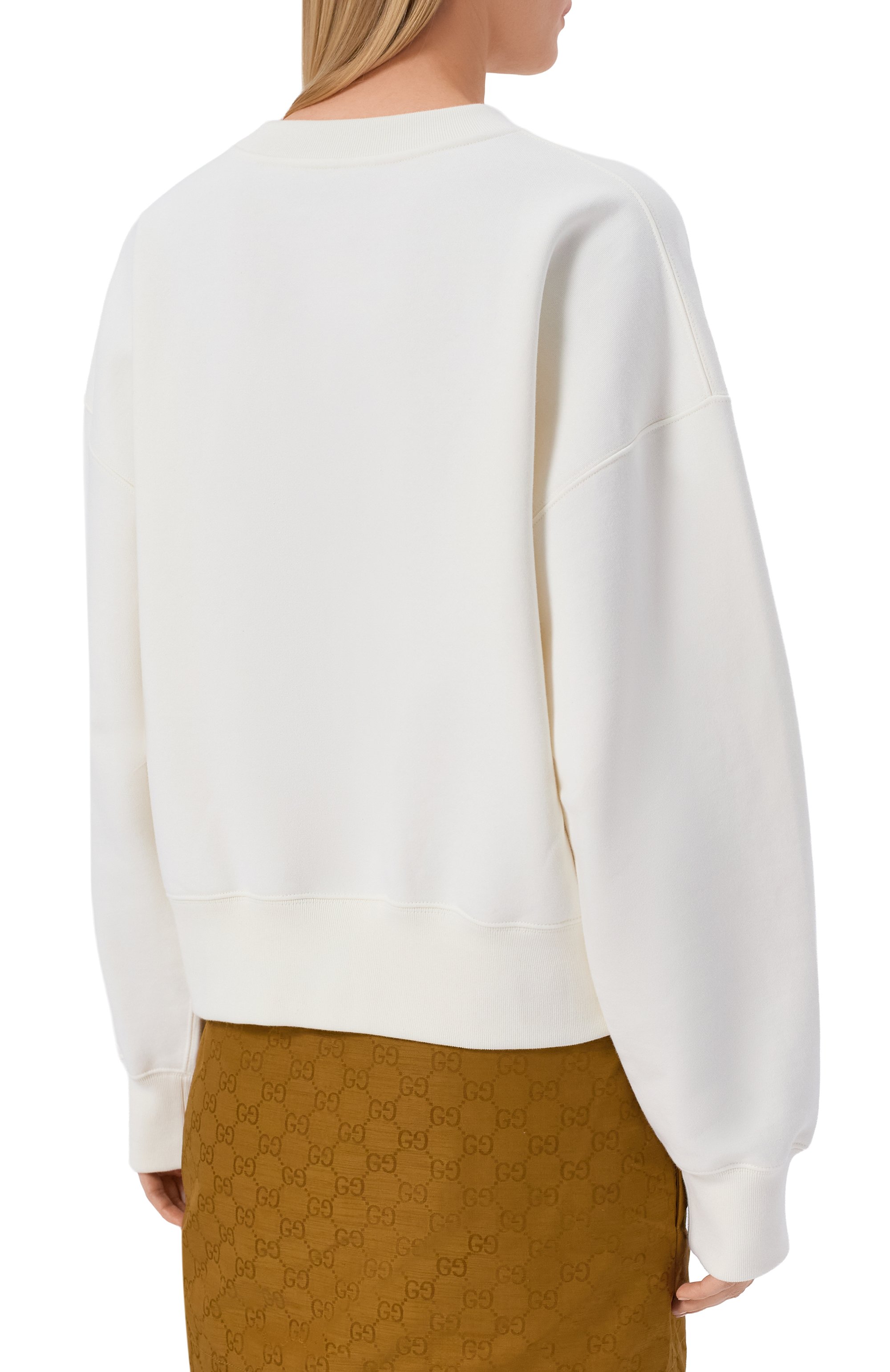 Хлопковый свитшот GUCCI, арт. 837931/XJHQV, фото 4