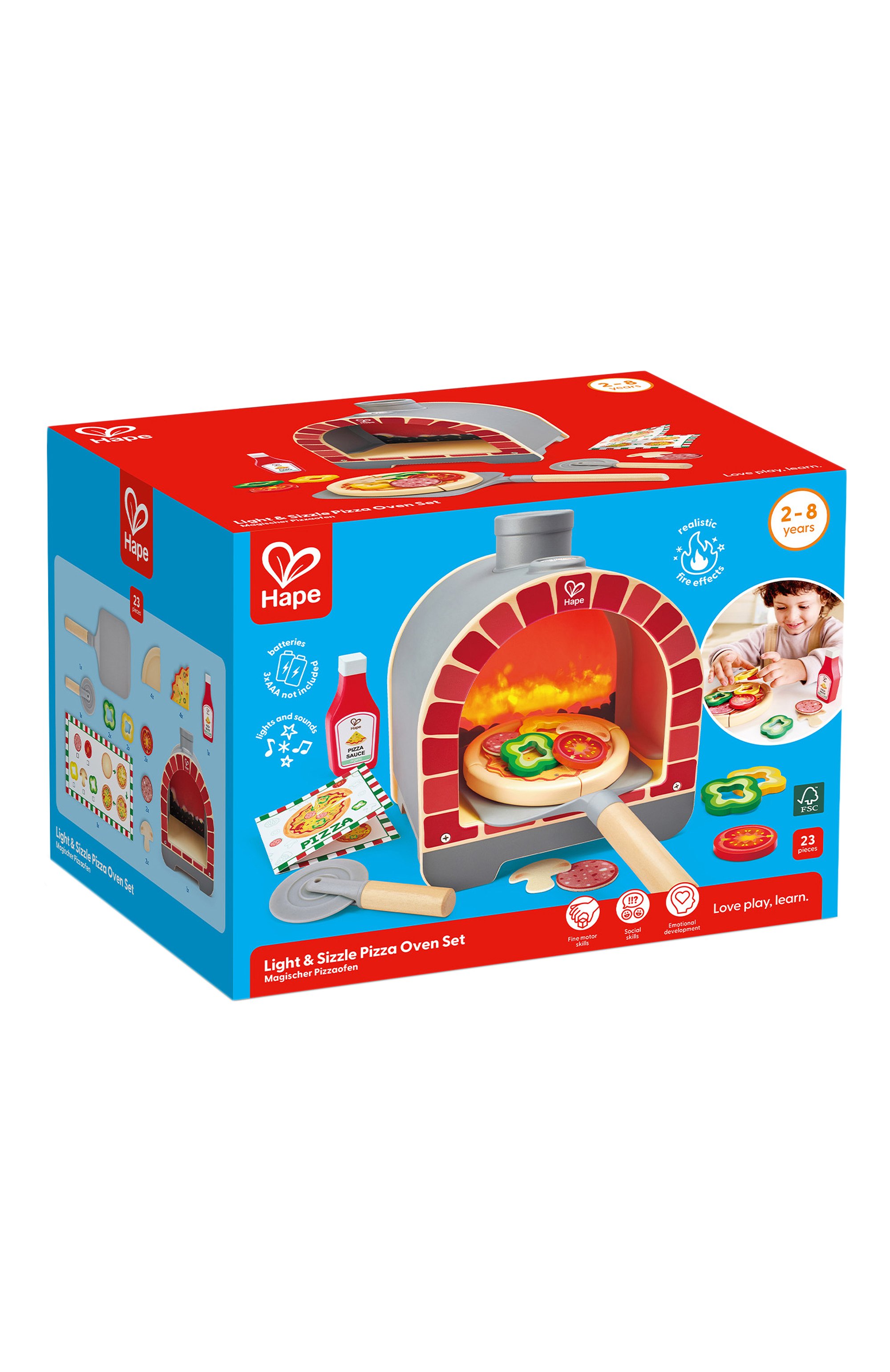 Игровой набор интерактивная печь для пиццы HAPE, арт. E3236_HP, фото 2