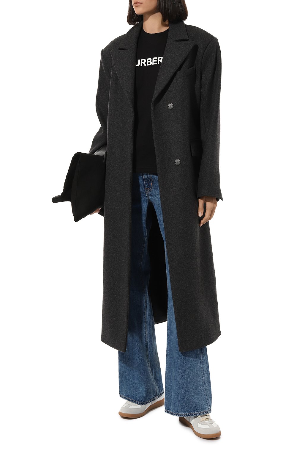 Хлопковая футболка BURBERRY, арт. 8055251A1189, фото 2