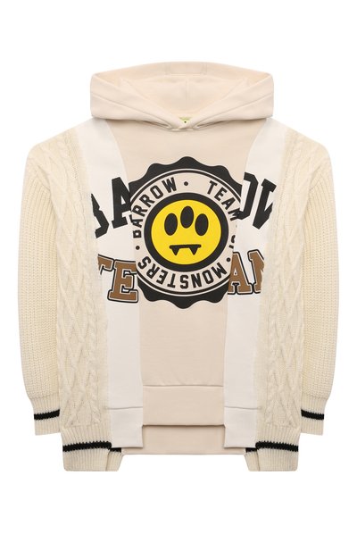 Комбинированное худи BARROW, арт. F4BKJUHS005, фото 1