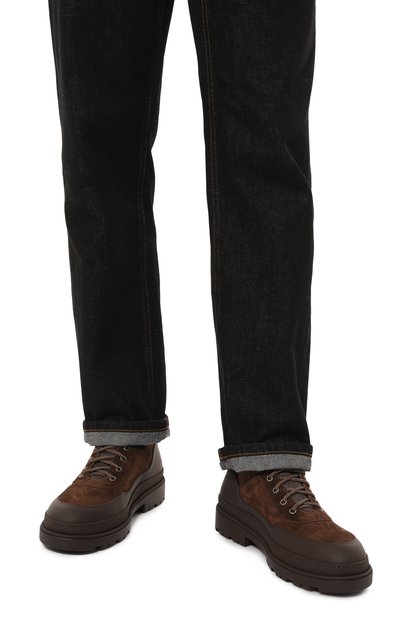 Замшевые ботинки BRUNELLO CUCINELLI, арт. MZUPH0I788, фото 3