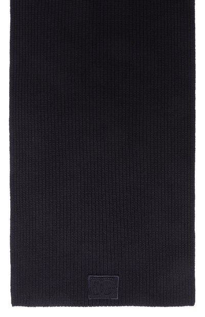 Шерстяной шарф DOLCE & GABBANA темно-синего цвета по цене 42100 руб., арт. GX13KZ/JDVCI, фото 4 Шерстяной шарф DOLCE & GABBANA, арт. GX13KZ/JDVCI, фото 4