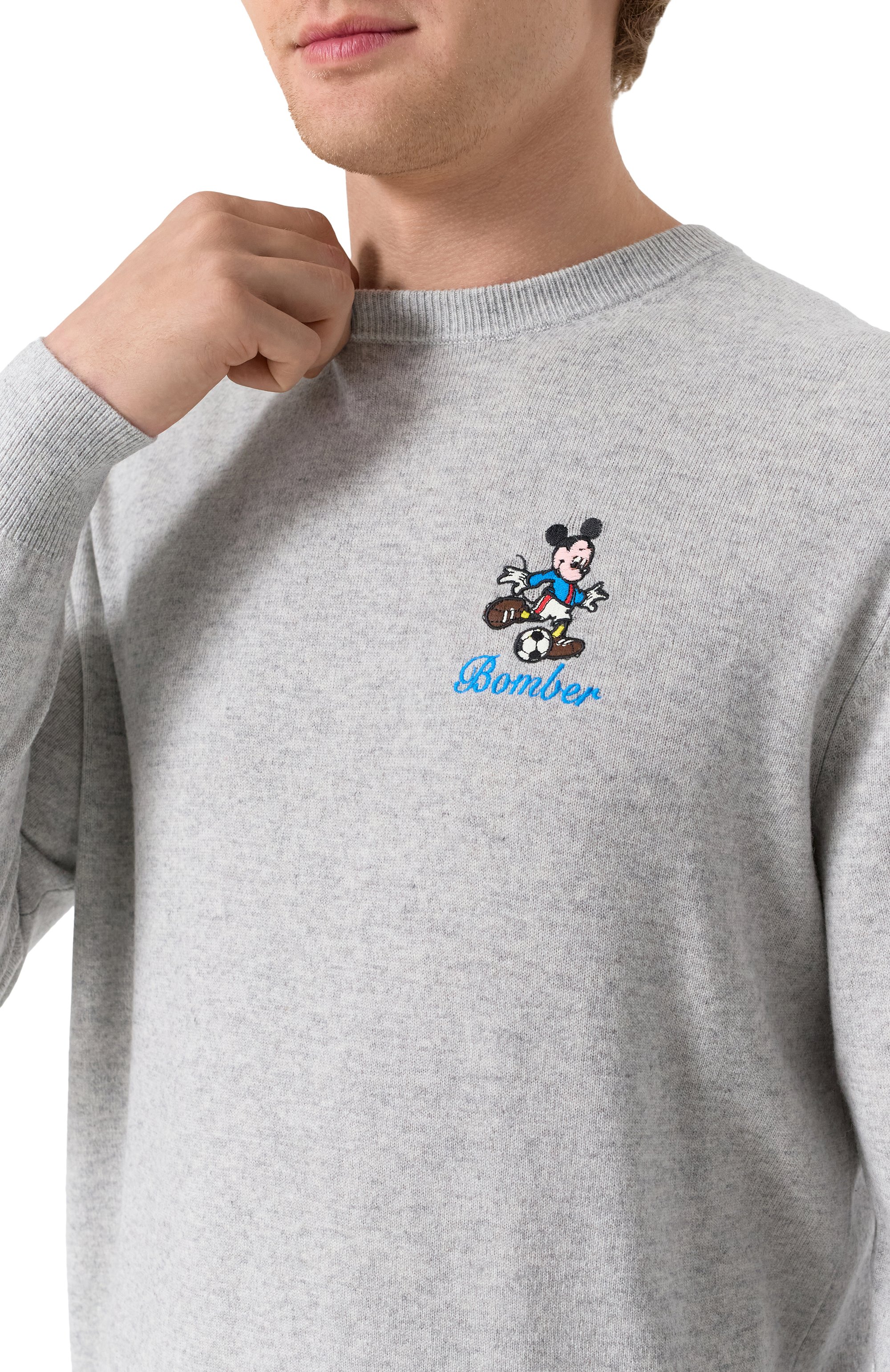 Джемпер из шерсти и вискозы MC2 SAINT BARTH, арт. STBM HER0N LIGHT/HER0005/DNDS17, фото 5