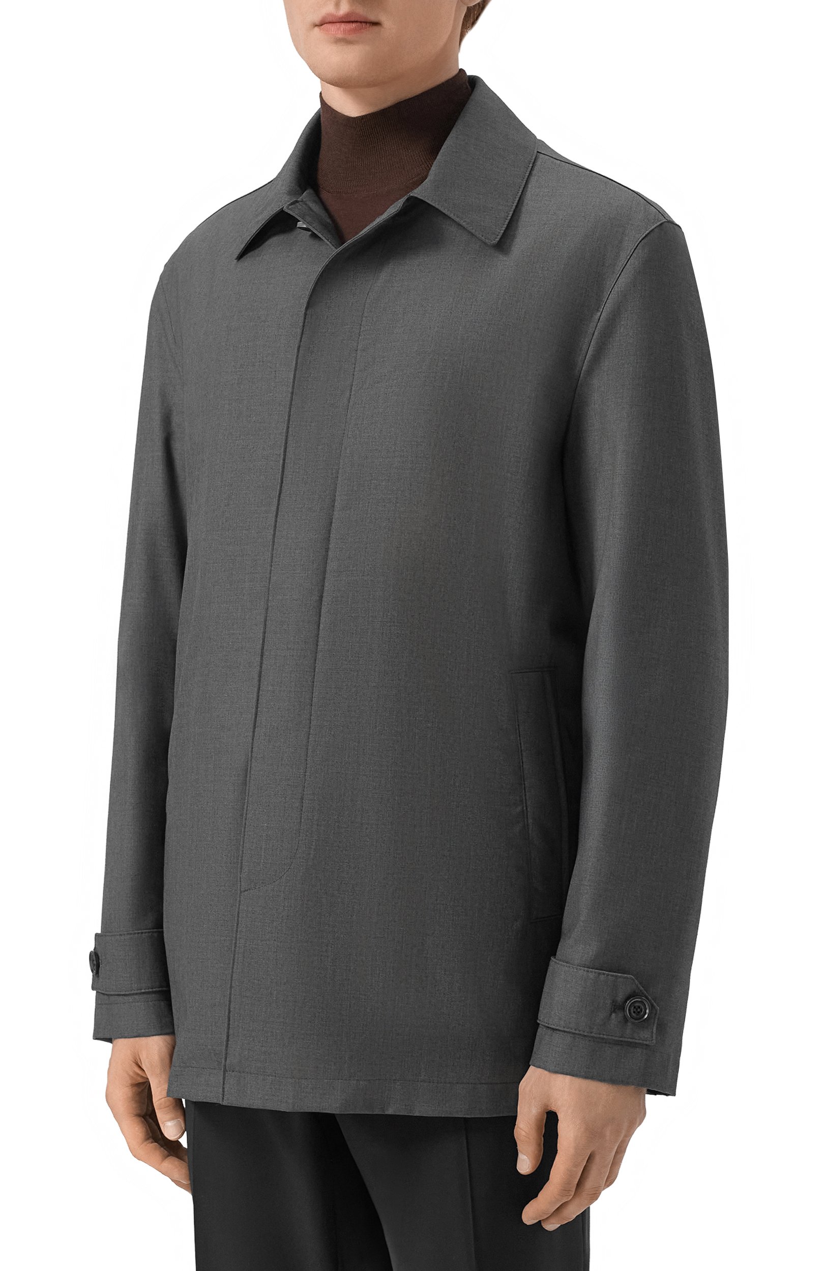 Куртка CORNELIANI темно-серого цвета по цене 118000 руб., арт. 2825G1/2A20141, фото 3 Куртка CORNELIANI, арт. 2825G1/2A20141, фото 3