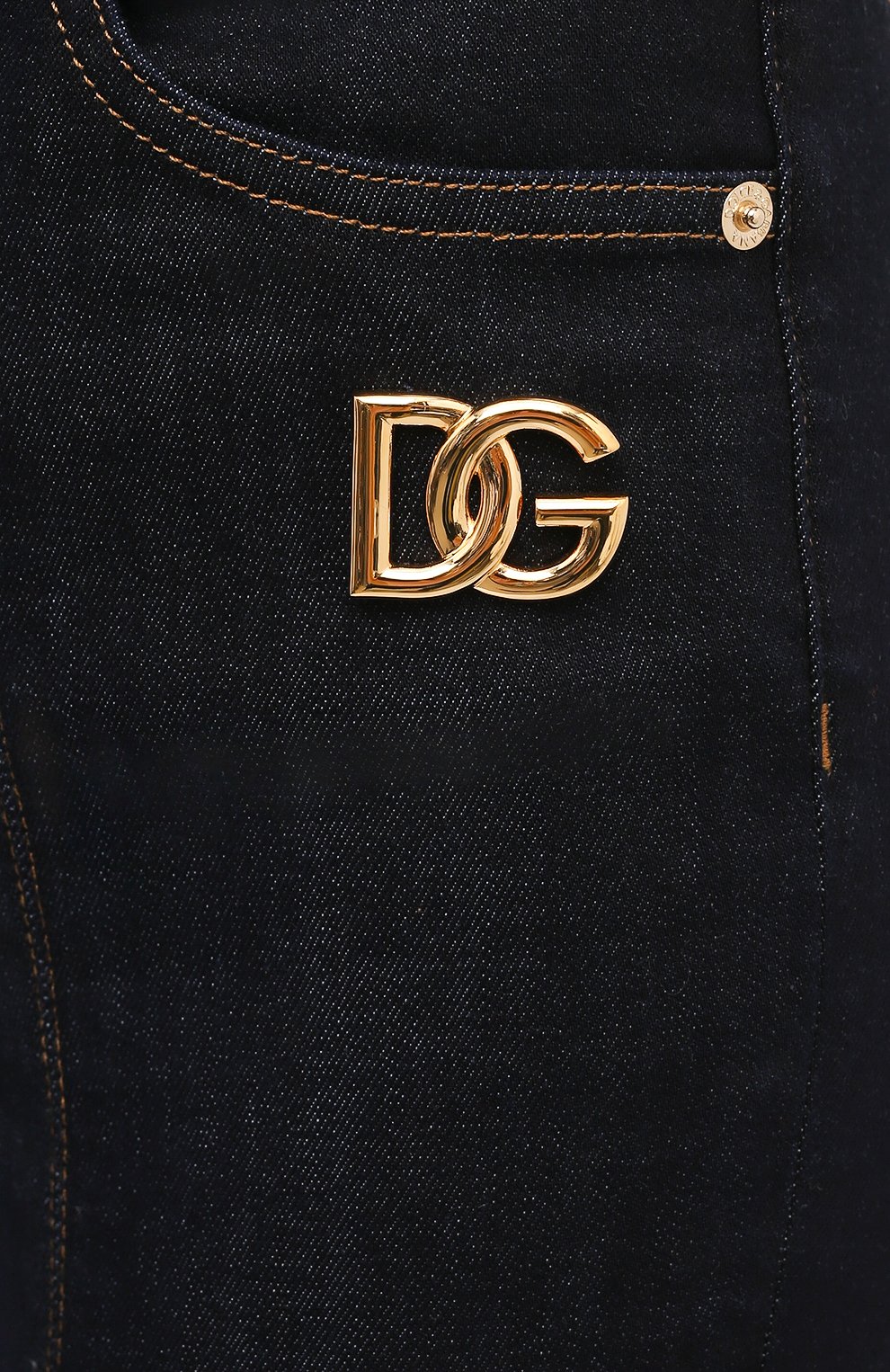 Джинсы DOLCE & GABBANA темно-синего цвета по цене 89950 руб., арт. FTD4CD/G901S, фото 5 Джинсы DOLCE & GABBANA, арт. FTD4CD/G901S, фото 5