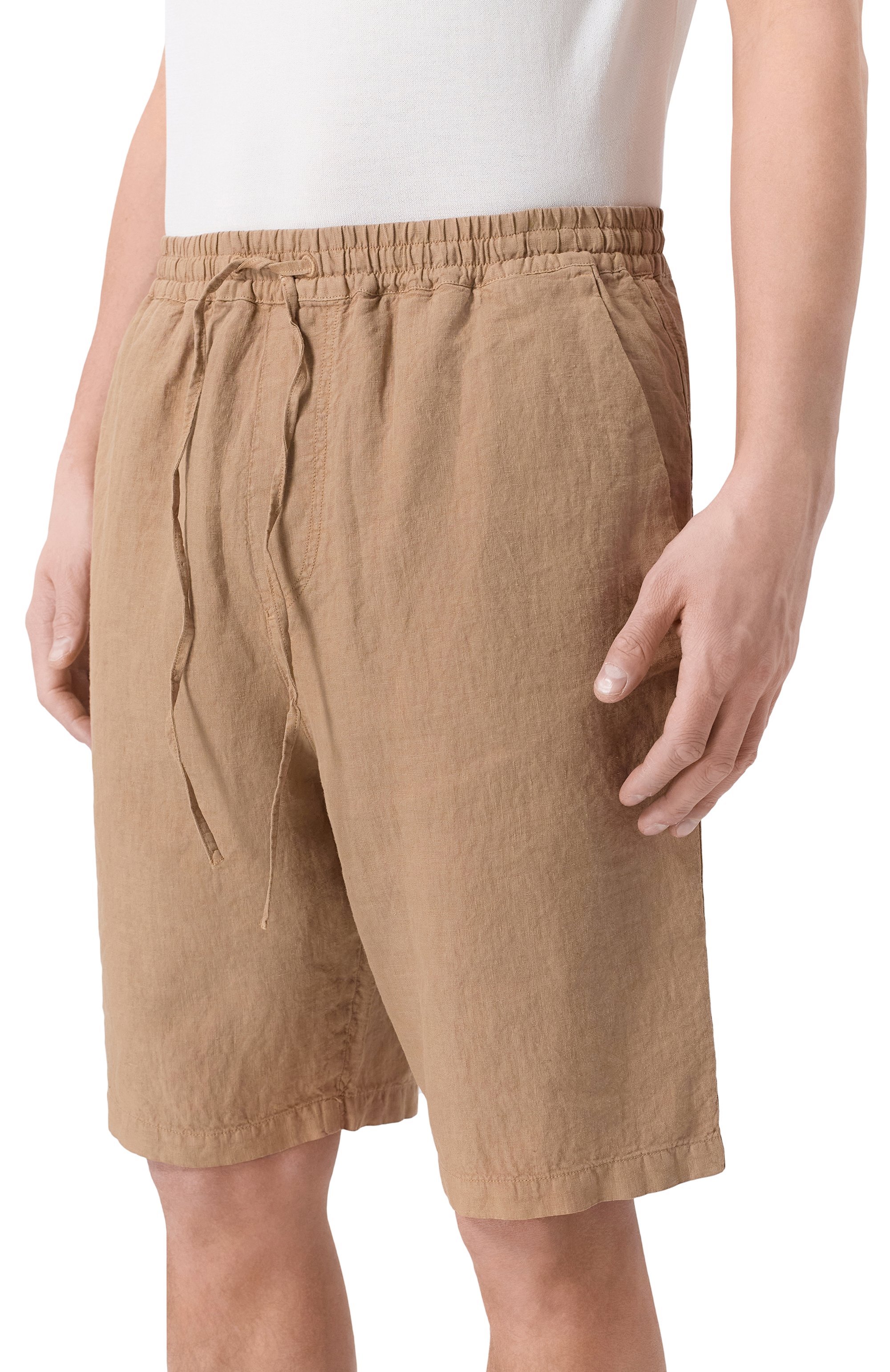 Льняные шорты 120% LINO, арт. 33ALIM29CM/0253/000, фото 3