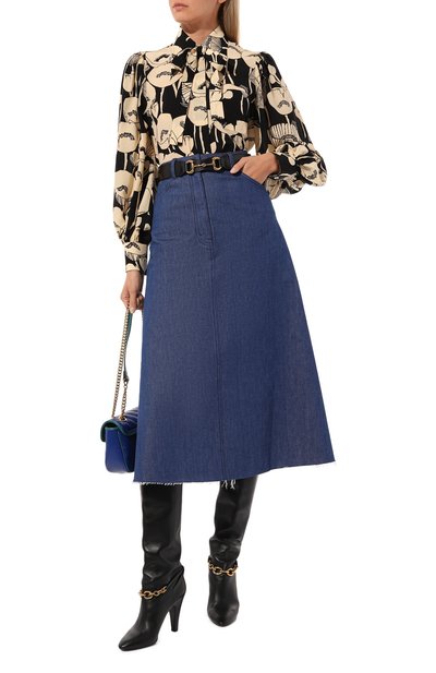 Джинсовая юбка GUCCI, арт. 653495 XDBIX, фото 2