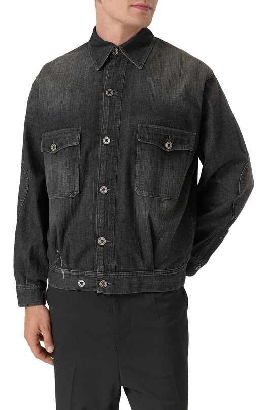 Джинсовая куртка Maison Margiela S50AM0649/M30025 Серый  S50AM0649/M30025 Фото 3