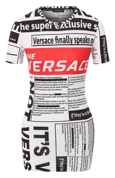 Женская футболка с принтом VERSACE, арт. A82330/A229341