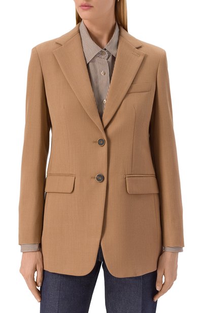 Шерстяной жакет MAX MARA, арт. SPADIN0, фото 3