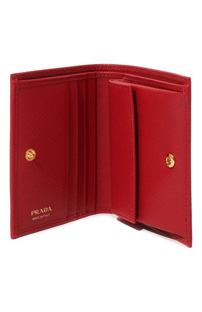 Кожаное портмоне PRADA, арт. 1MV204-QHH-F068Z, фото 3