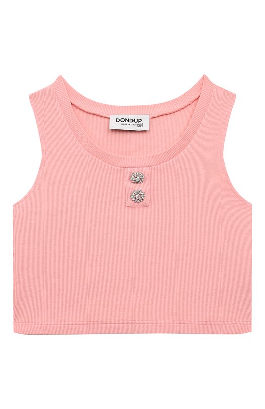 

Хлопковый топ Dondup Kids, Розовый