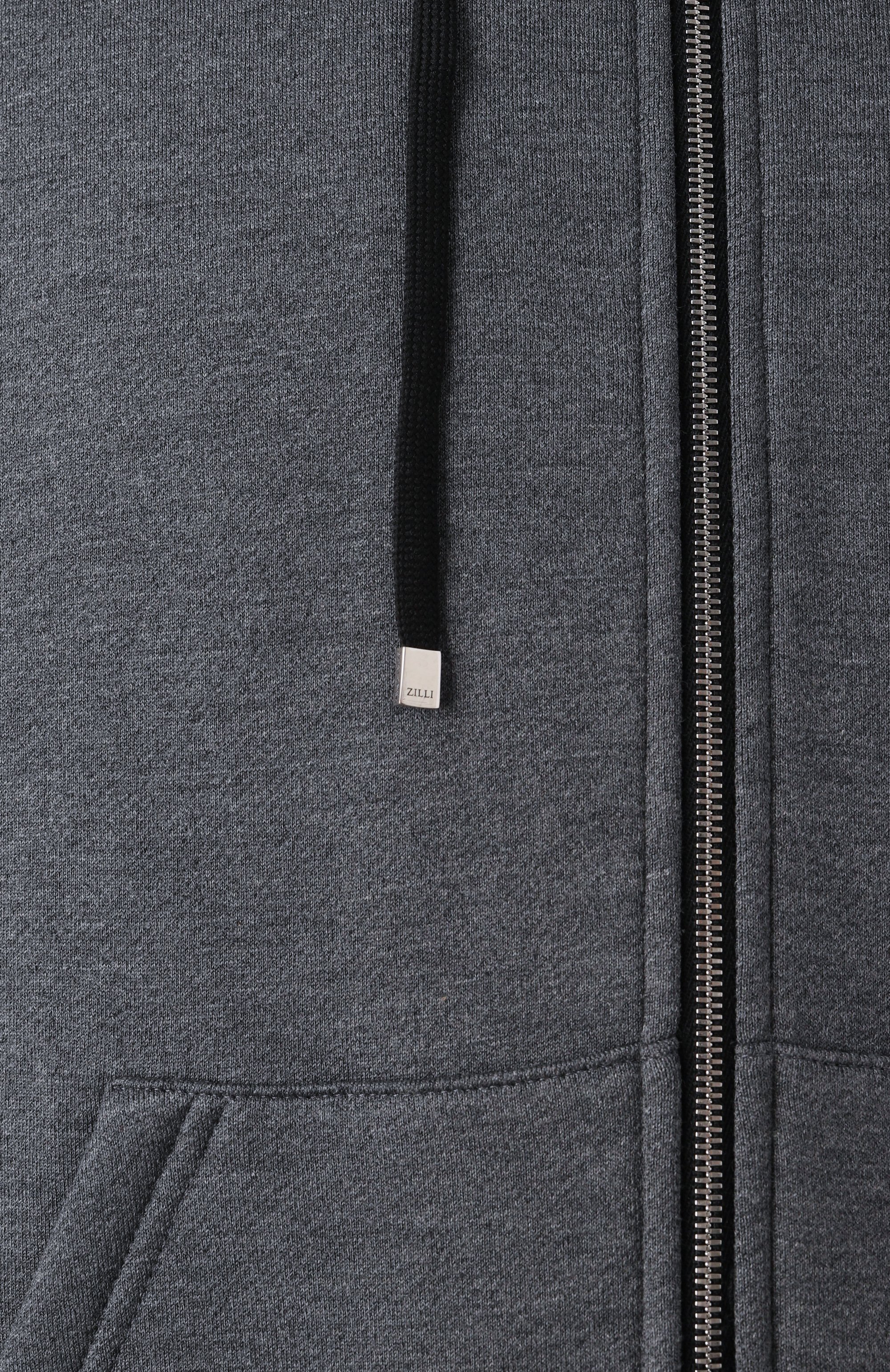 Толстовка из хлопка и шелка ZILLI, арт. SWS004M013989005U/62, фото 5