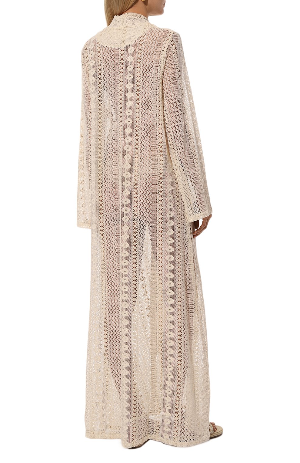 Хлопковое платье ALBUS LUMEN, арт. RT24.HAZELDRESS03.CR0CHET, фото 4
