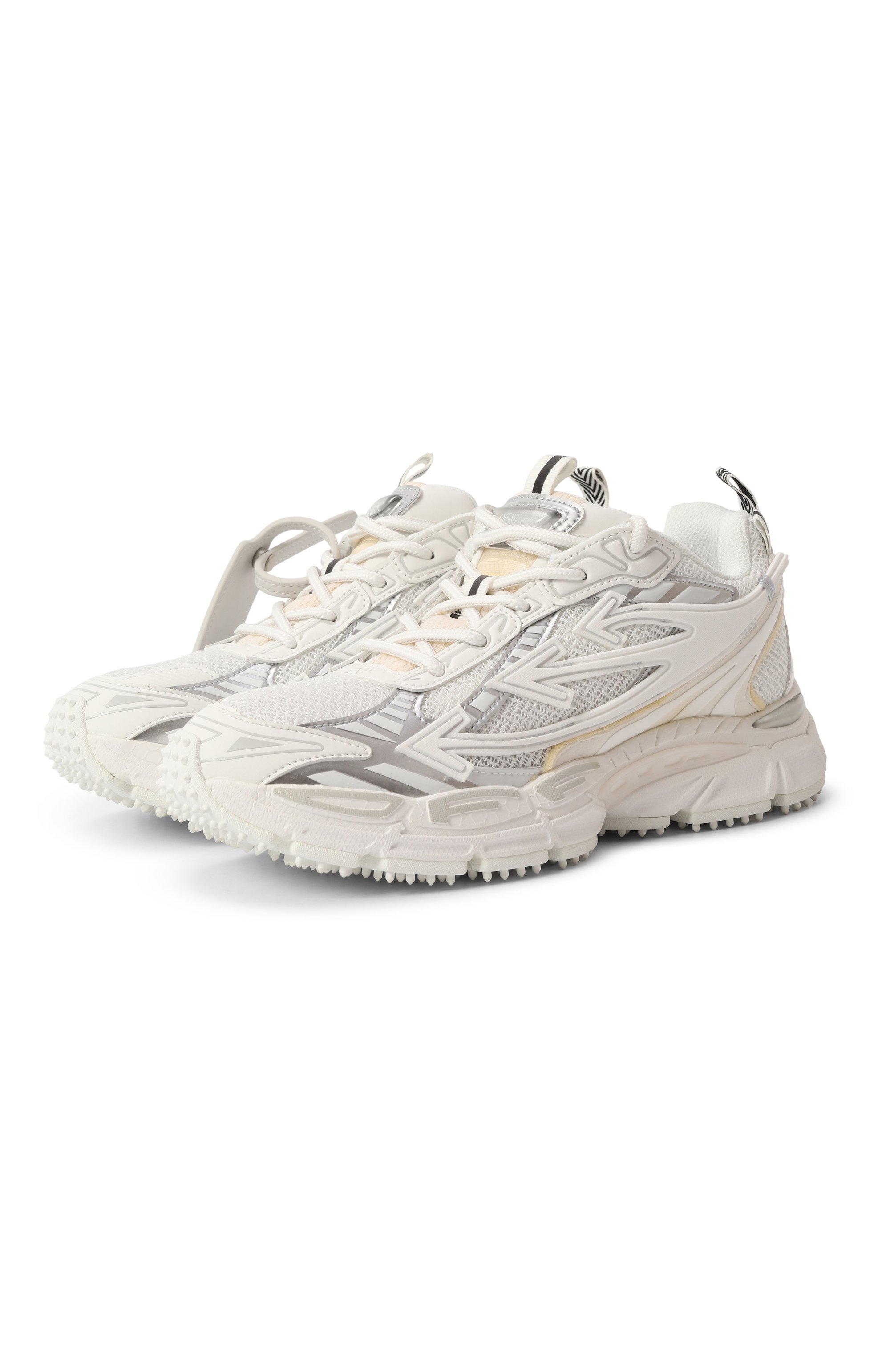 Комбинированные кроссовки be right back OFF-WHITE, арт. 0WIA289C99FAB001, фото 1