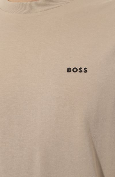 Хлопковая футболка BOSS GREEN, арт. 50506373, фото 5