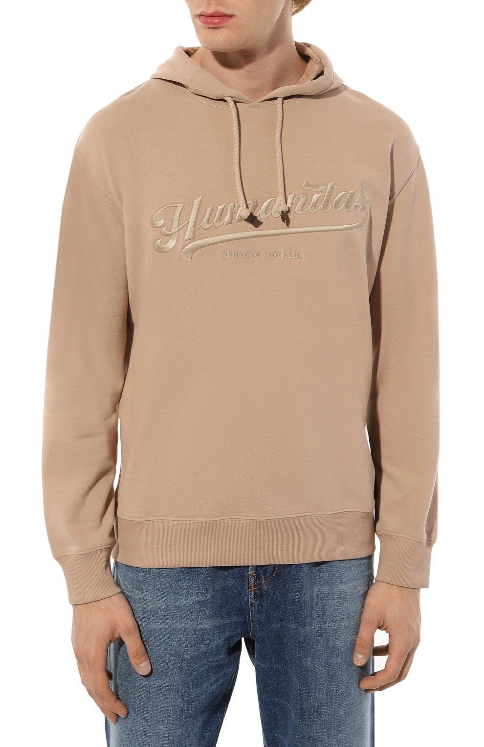 Хлопковое худи BRUNELLO CUCINELLI, арт. MTU143452, фото 3