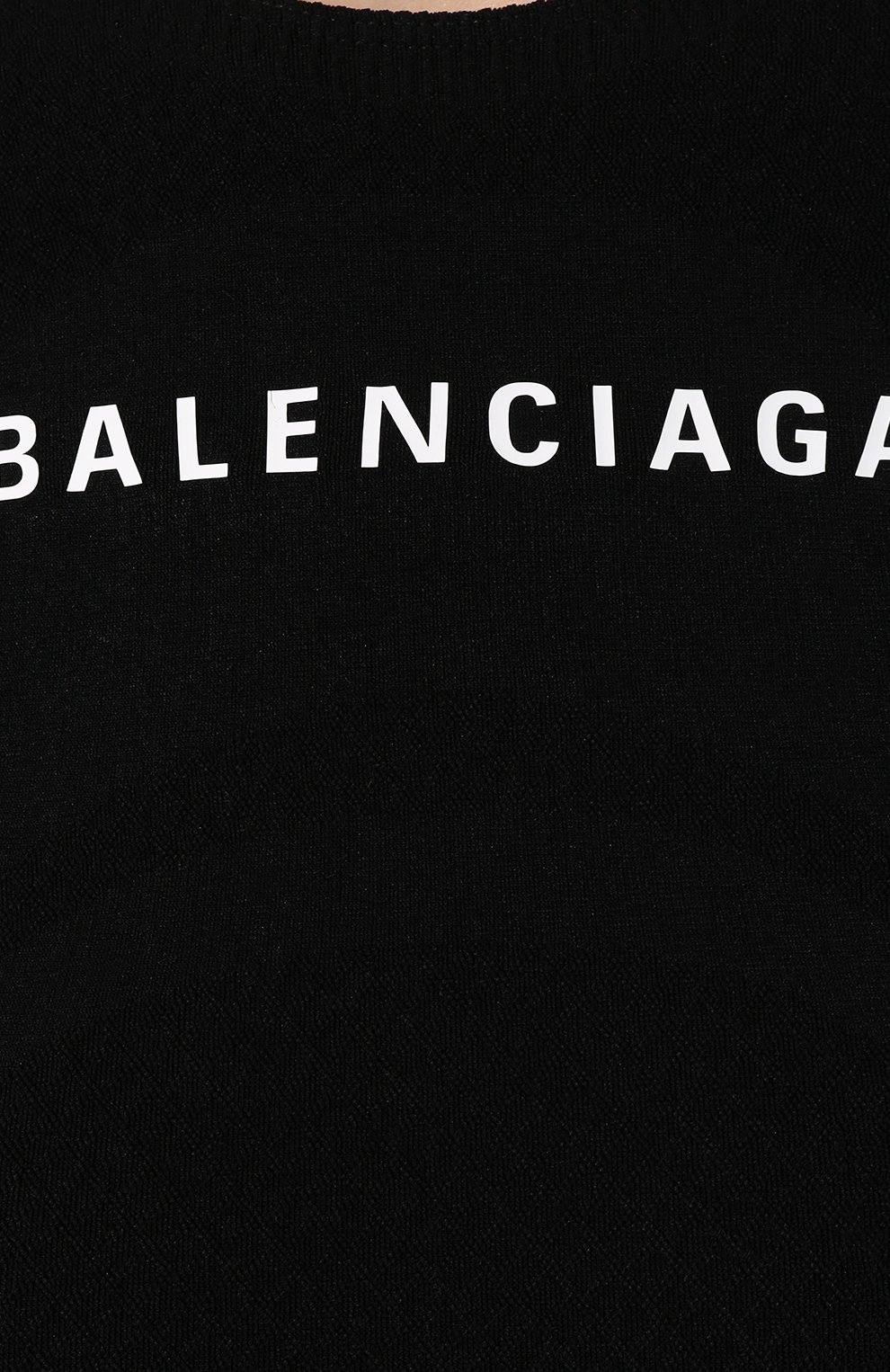 Топ BALENCIAGA черного цвета по цене 35650 руб., арт. 570786/TEVC1, фото 5 Топ BALENCIAGA, арт. 570786/TEVC1, фото 5