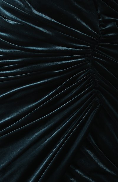 Бархатное мини-платье с драпировкой ALEXANDRE VAUTHIER, арт. 184DR978 0374, фото 5