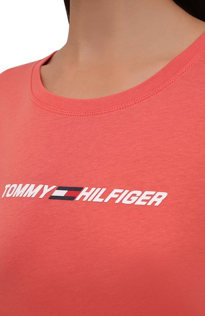 Хлопковая футболка TOMMY HILFIGER, арт. S10S101016, фото 5