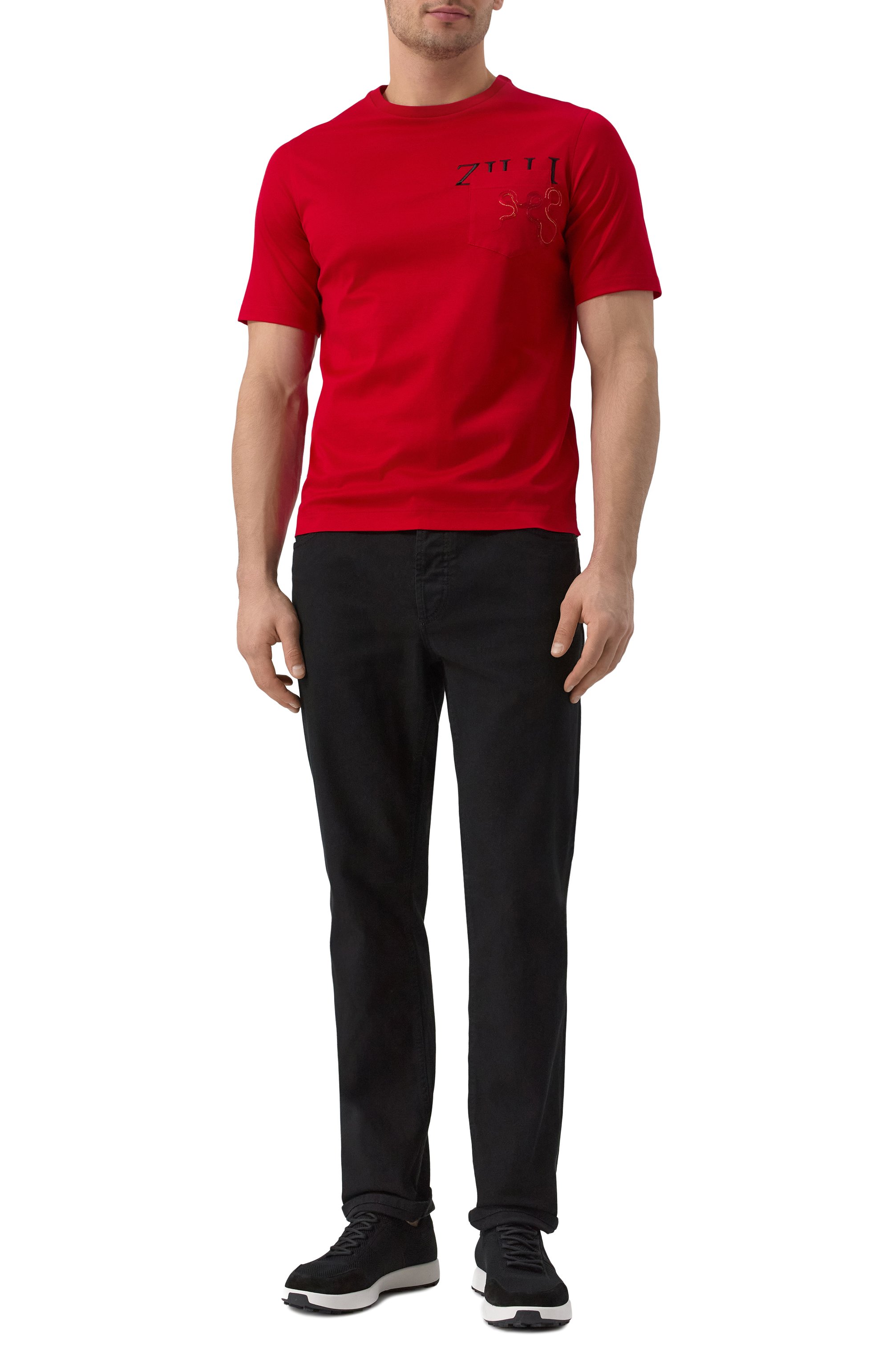 Текстильные кроссовки KITON, арт. USSA031N0093903, фото 2