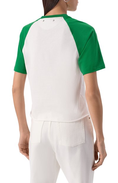 Хлопковая футболка GOLDEN GOOSE DELUXE BRAND, арт. GWP02186.P001884, фото 4