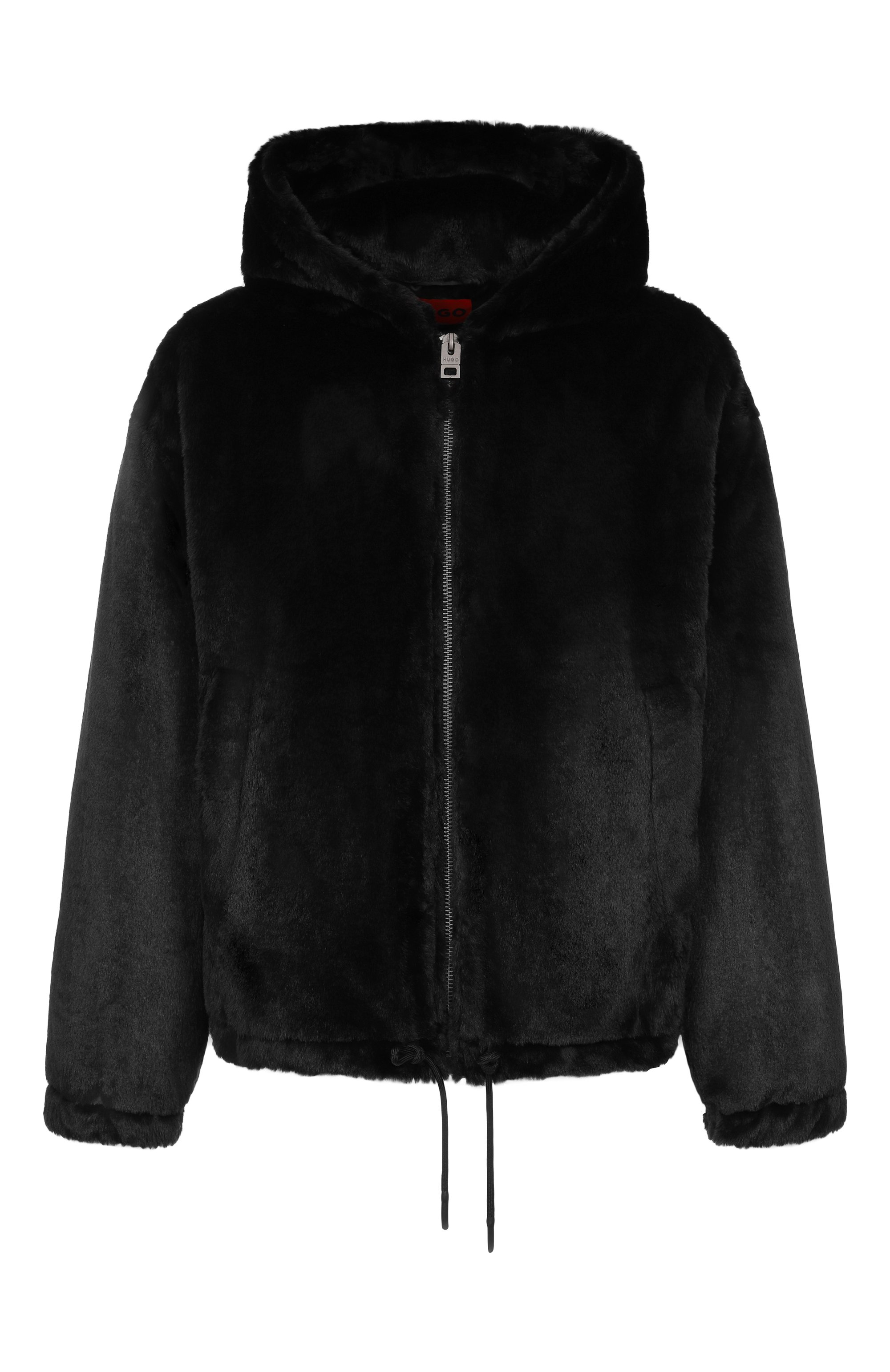 Куртка HUGO черного цвета по цене 47950 руб., арт. 50546237, фото 1 Куртка HUGO, арт. 50546237, фото 1