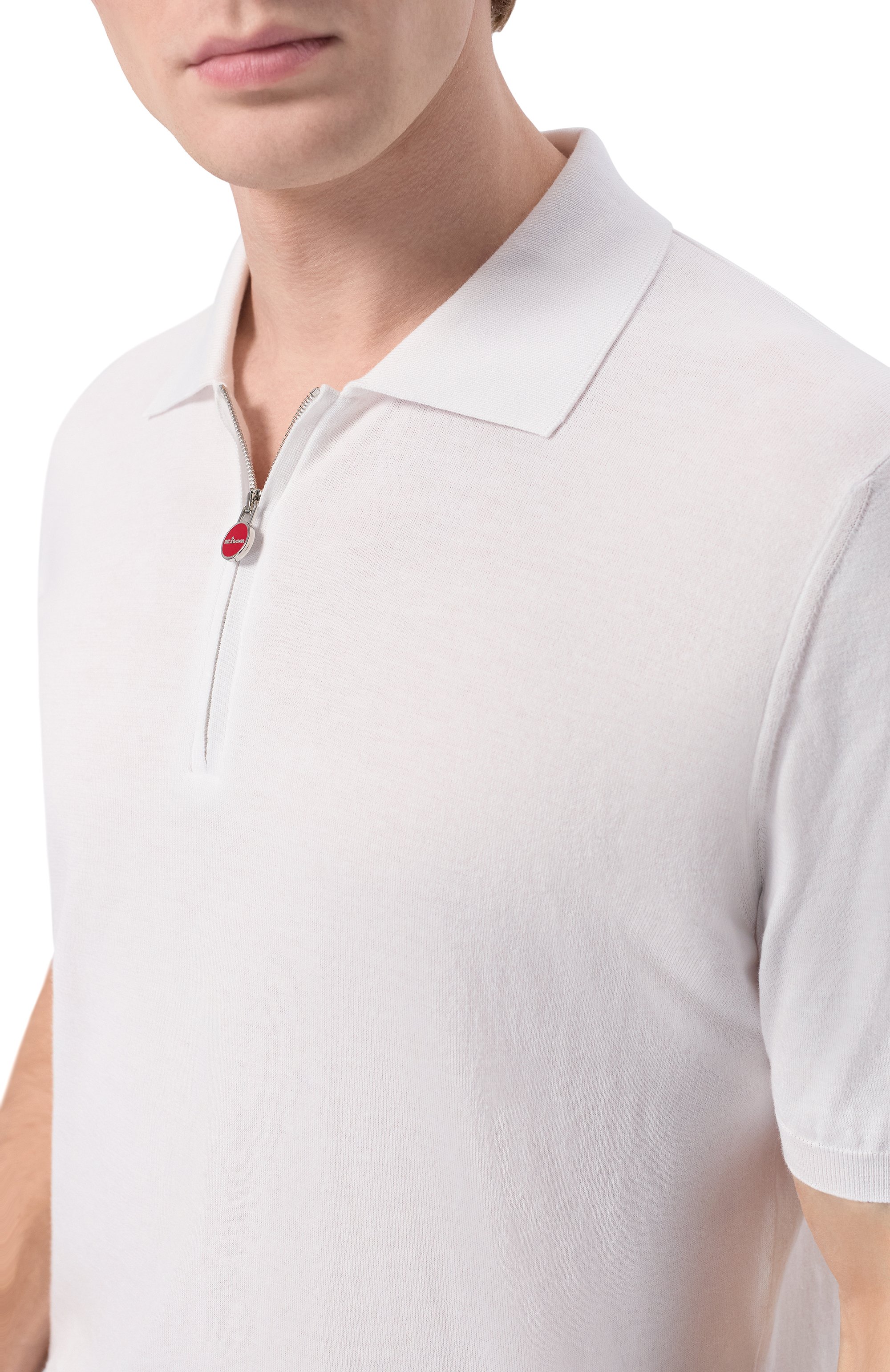 Хлопковое поло KITON, арт. UMKX33Z, фото 5