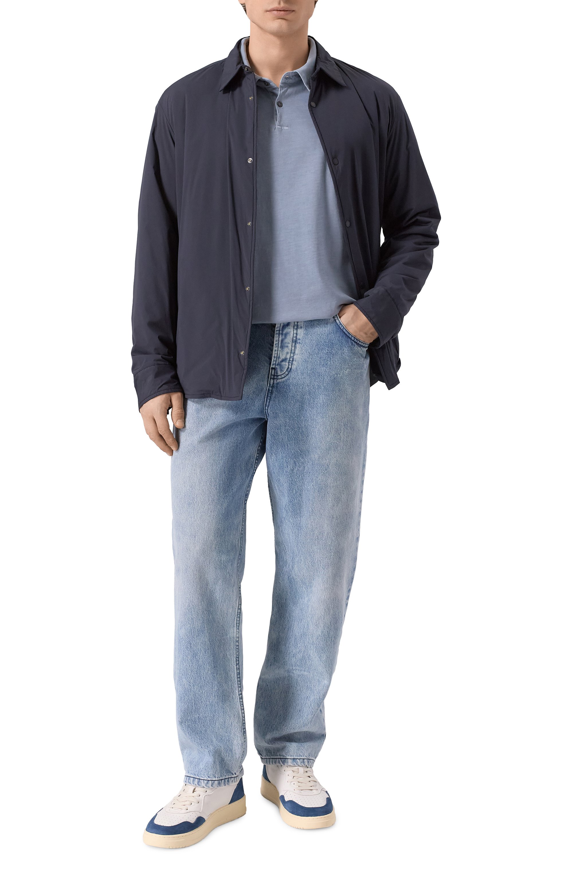 Хлопковое поло JAMES PERSE, арт. MSX3337, фото 2