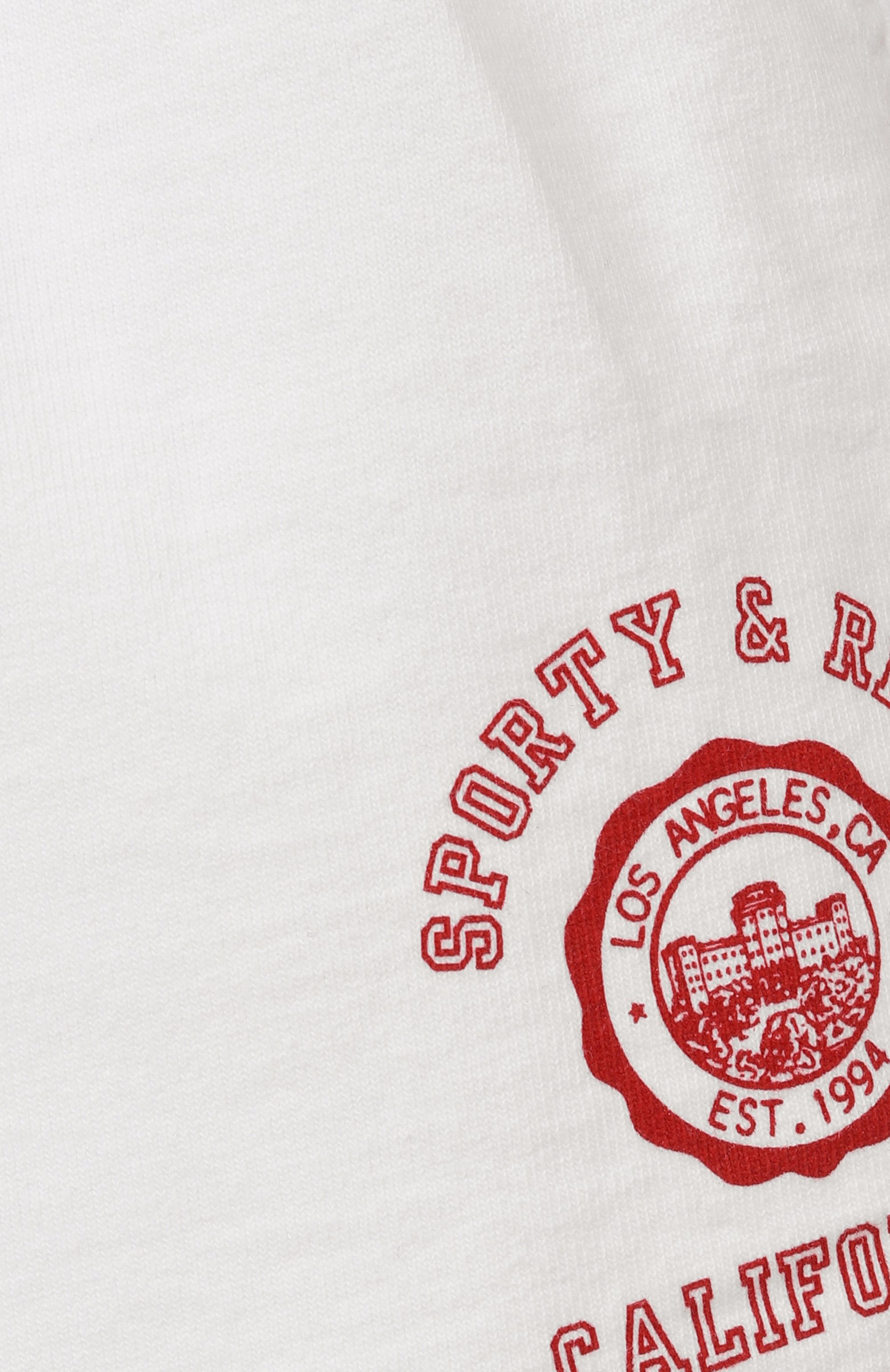 Хлопковые шорты SPORTY AND RICH, арт. SH037606508WH01, фото 6