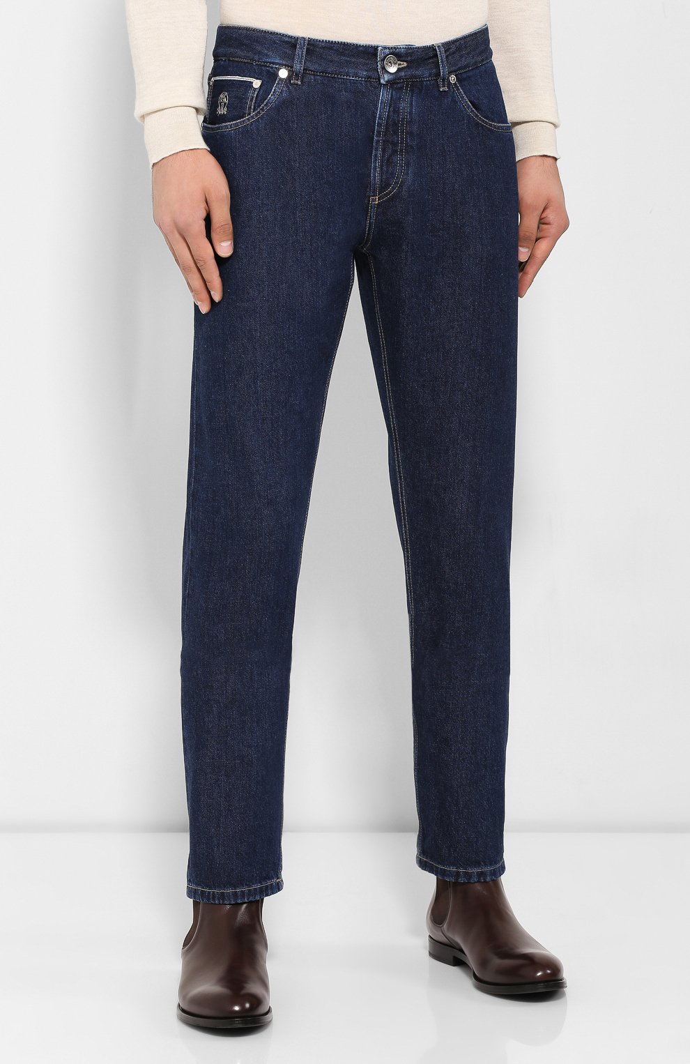 Джинсы traditional fit BRUNELLO CUCINELLI, арт. ME228D2220, фото 3