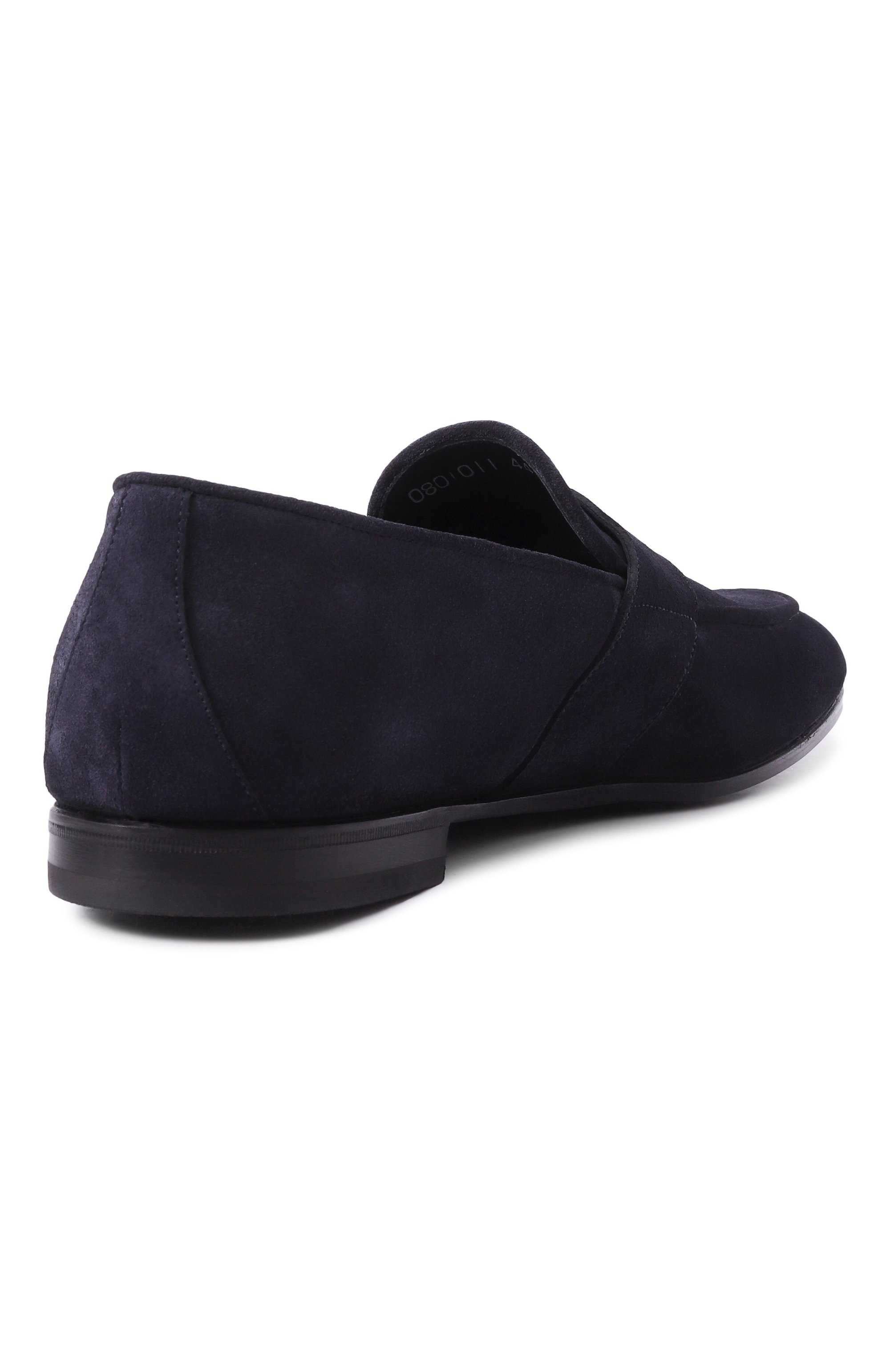 Замшевые пенни-лоферы W.GIBBS, арт. 0801011/CAM0SCI0 RAIN, фото 5