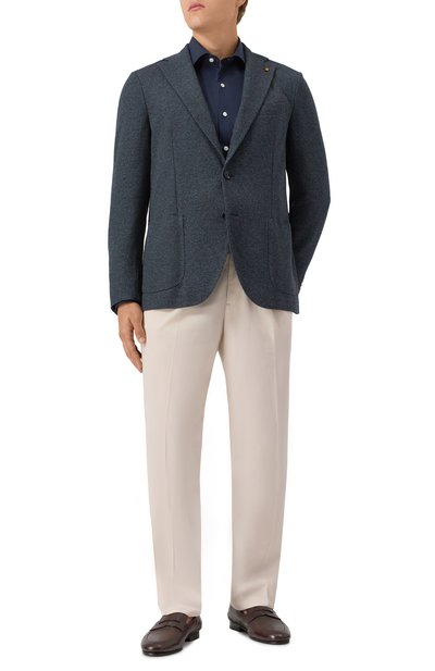Пиджак из хлопка и шерсти SARTORIA LATORRE, арт. JD74/JI082, фото 3